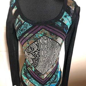 Karen Kane Lightweight Stretch Shirt